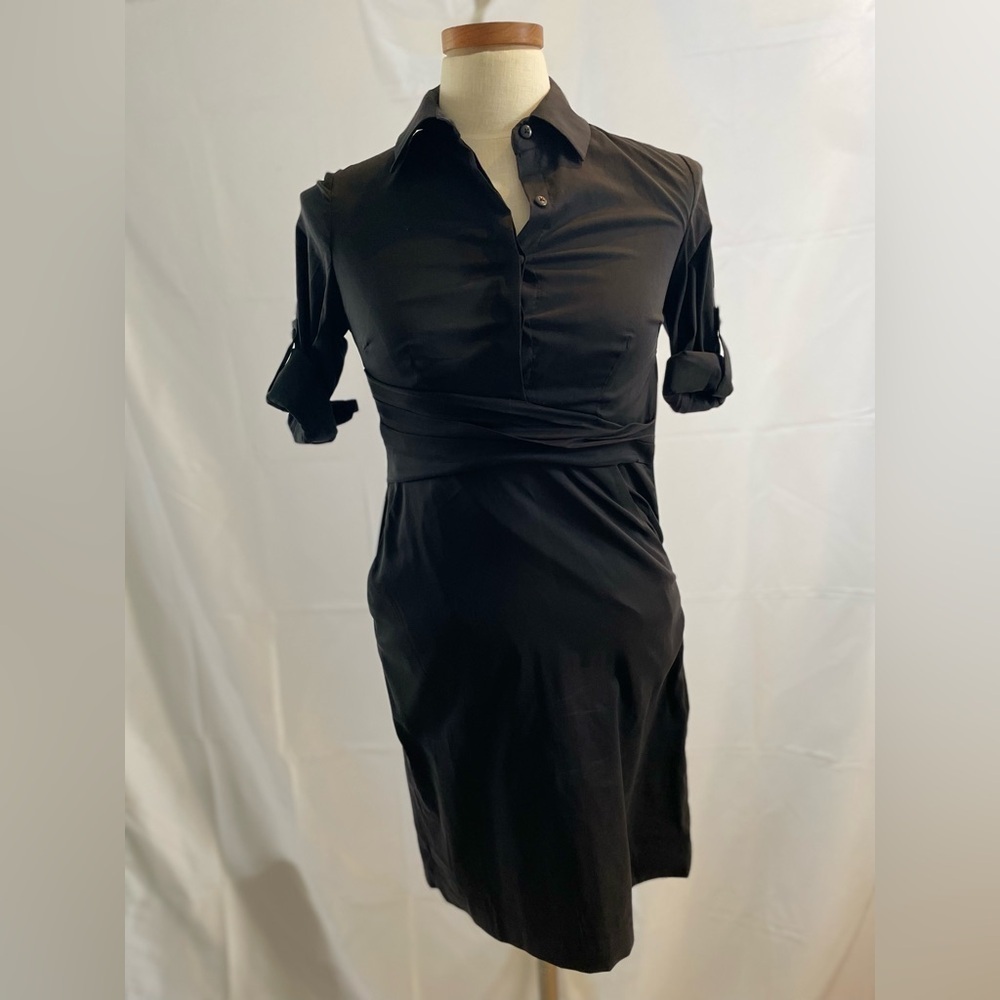Elegant Black Women's Dress Ann Taylor NWT - Picture 2 of 9